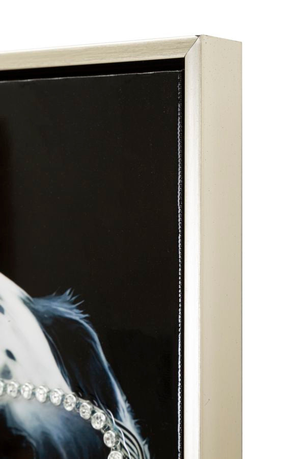 DIPINTO SU TELA LACCATO TRAP C/CORNICE - FERRETTI