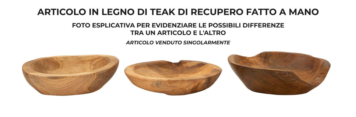 S/TASCHE TIPIC IN TEAK RIC. (PEZZI UNICI - NON RIP. IN SERIE) - FERRETTI