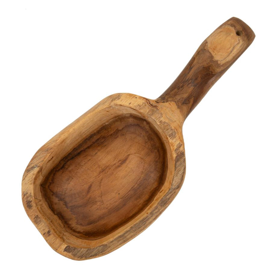 S/TASCHE SPOON IN TEAK RIC. (PEZZI UNICI - NON RIP. IN SERIE) - FERRETTI