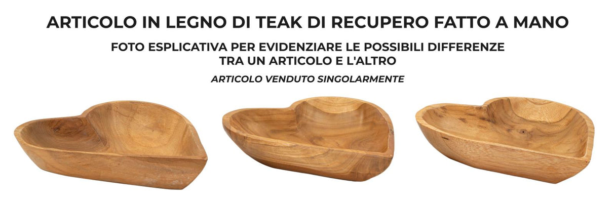 S/TASCHE KIHA IN TEAK RIC. (PEZZI UNICI - NON RIP. IN SERIE) - FERRETTI