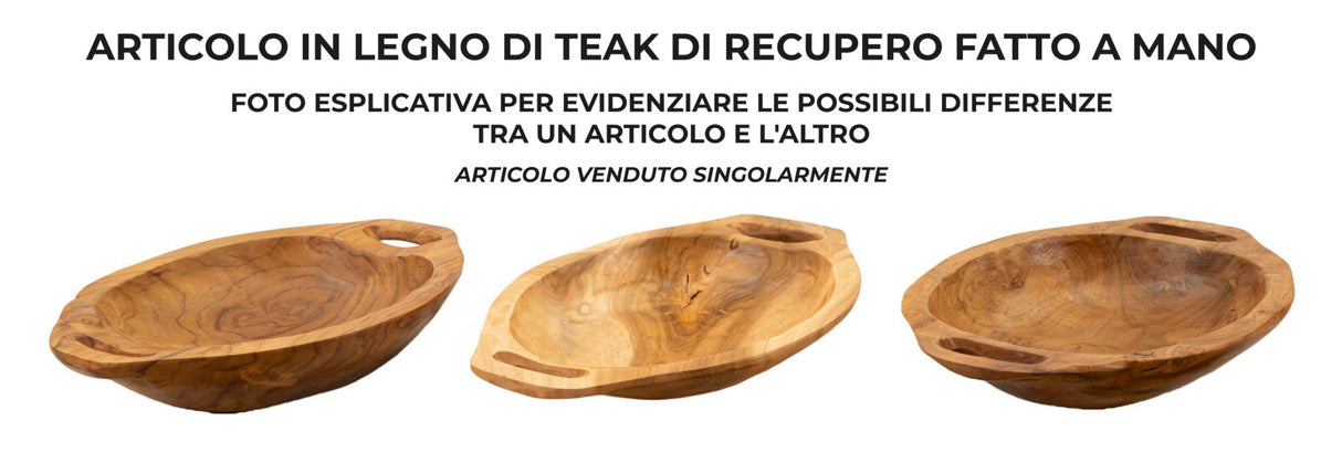 S/TASCHE WAN IN TEAK RICICLATO (PEZZI UNICI - NON RIP. IN SERIE) - FERRETTI