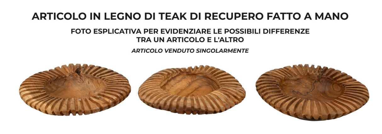 S/TASCHE GERIS IN TEAK RICICLATO (PEZZI UNICI - NON RIP. IN SERIE) - FERRETTI