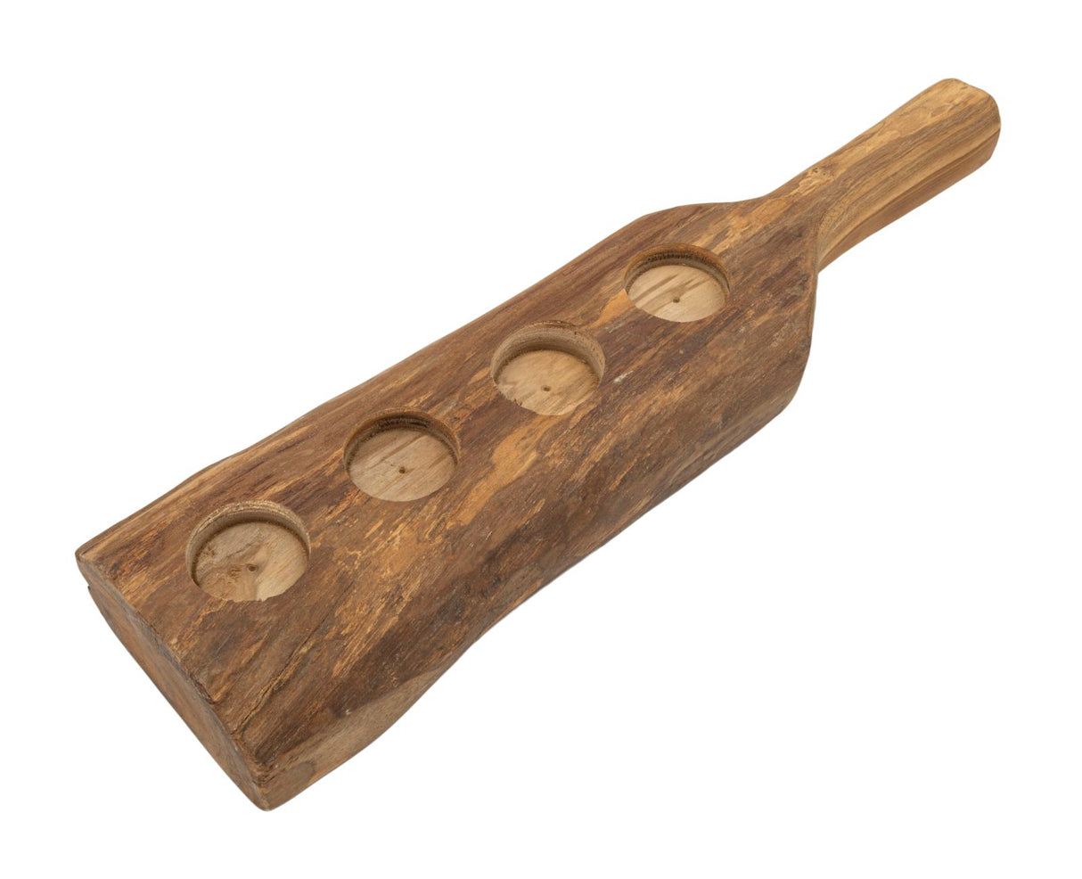 P/CAND LONG IN TEAK RICICLATO (PEZZI UNICI - NON RIP. IN SERIE) - FERRETTI