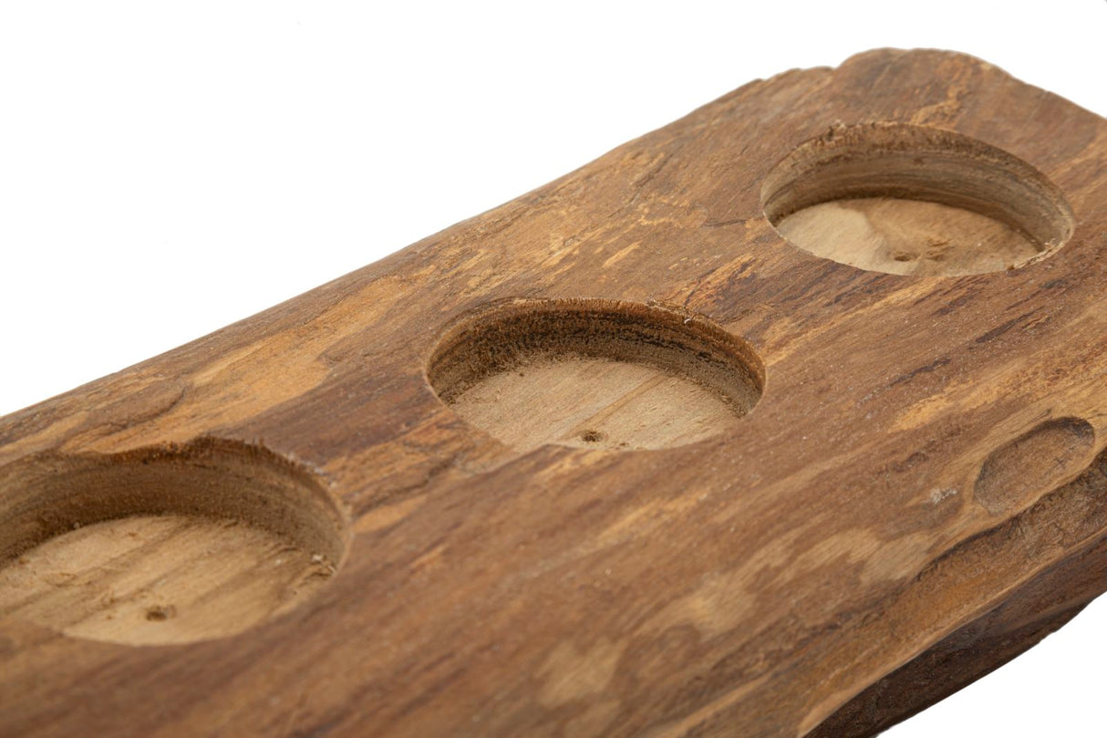 P/CAND LONG IN TEAK RICICLATO (PEZZI UNICI - NON RIP. IN SERIE) - FERRETTI