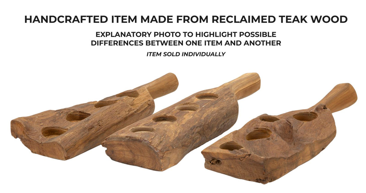 P/CAND LONG IN TEAK RICICLATO (PEZZI UNICI - NON RIP. IN SERIE) - FERRETTI