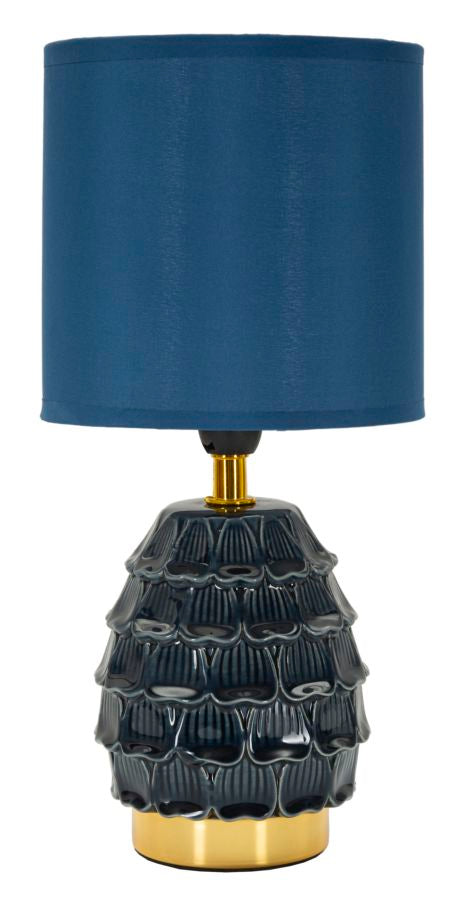 LAMPADA DA COMODINO PIGNY BLU CM Ø 15X30