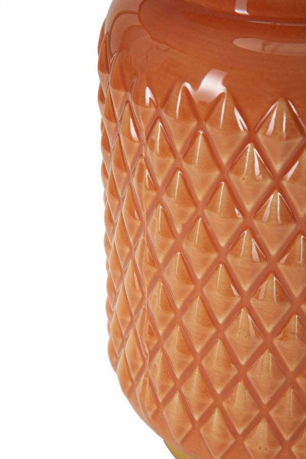 LAMPADA DA TAVOLO SQUARE ARANCIONE - FERRETTI