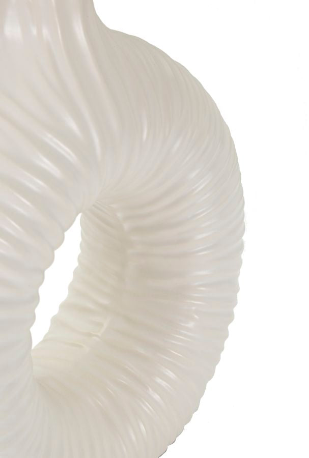 LAMPADA DA TAVOLO SETA BIANCA - FERRETTI