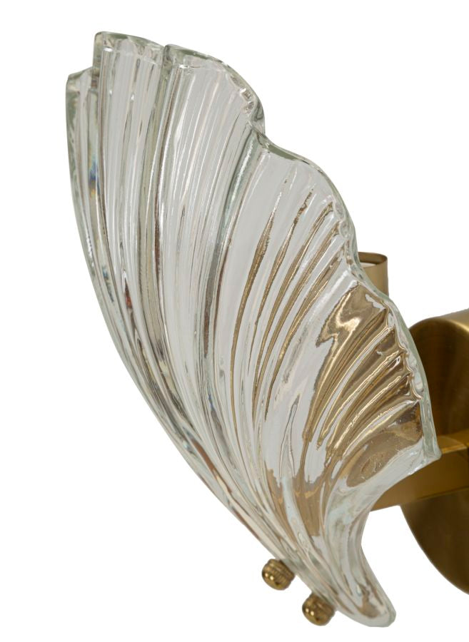 LAMPADA DA MURO SHELL CM 20X14X22 - FERRETTI