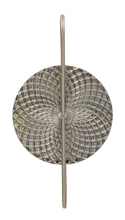 LAMPADA DA MURO SILVERY CM 28X15X54