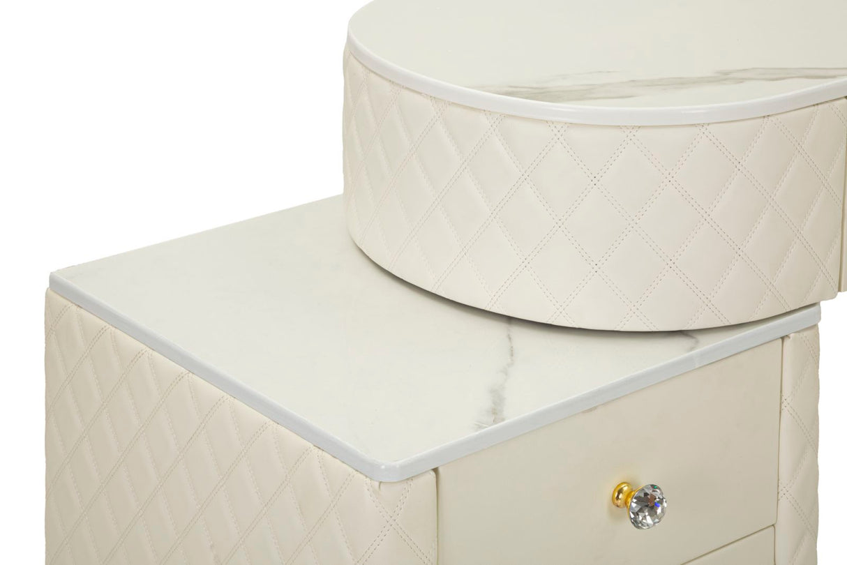 TOELETTA SHARON PANNA C/PUFF - FERRETTI