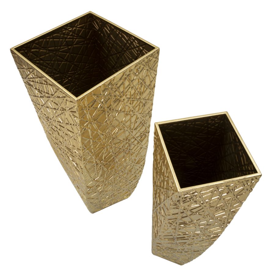 P/VASI SQUARE COPPIA CM 34X34X90-25X25X78 - FERRETTI