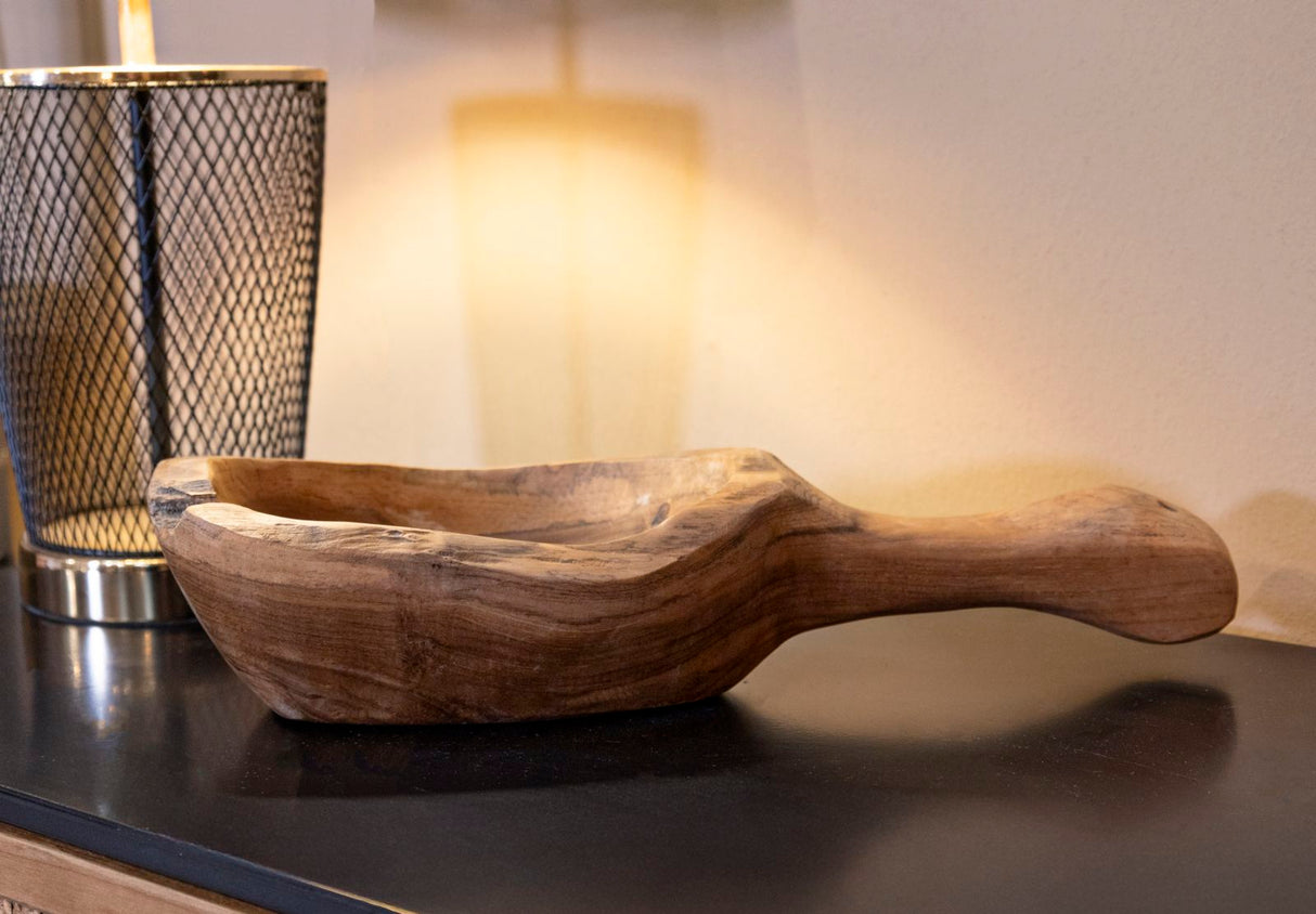 S/TASCHE SPOON IN TEAK RIC. (PEZZI UNICI - NON RIP. IN SERIE) - FERRETTI