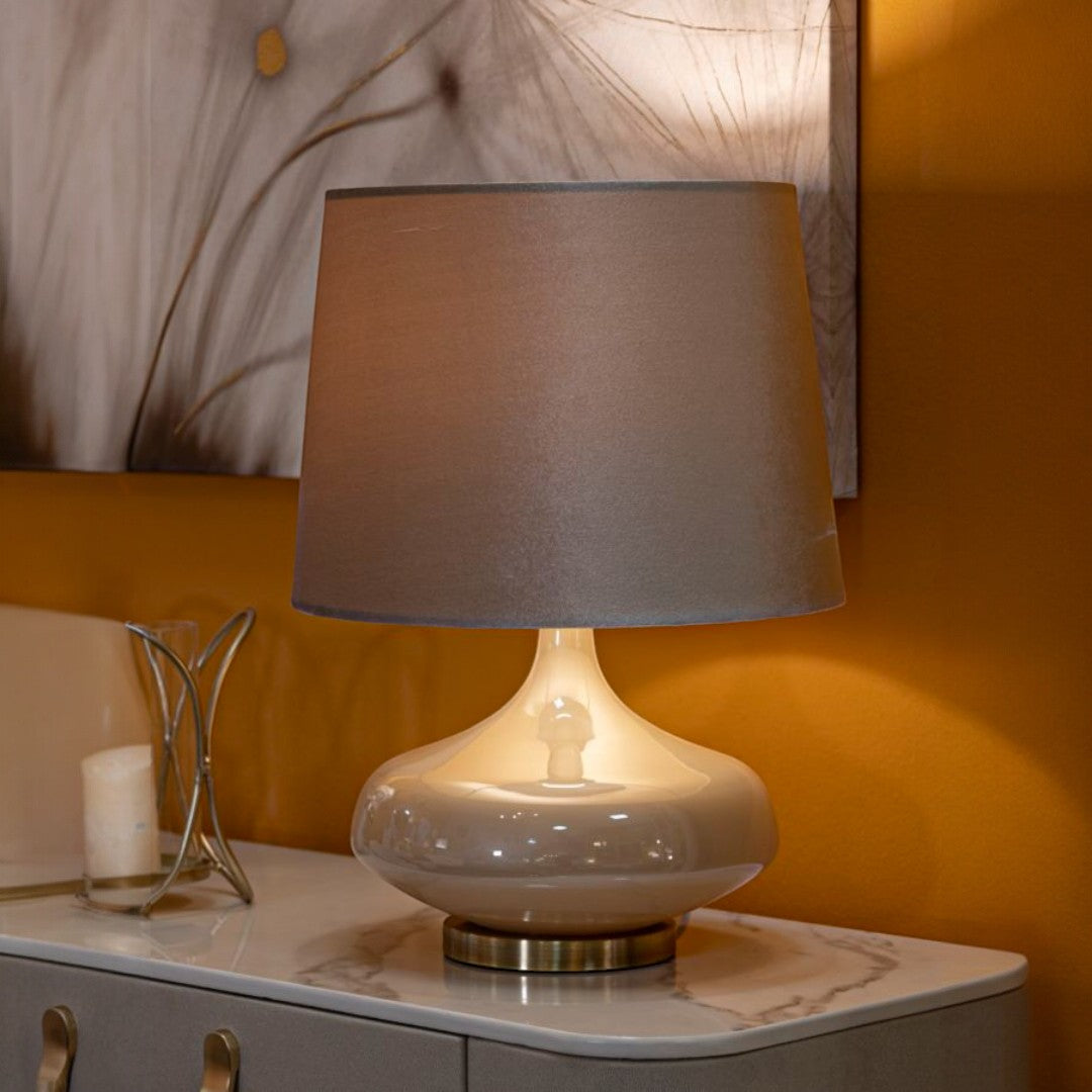 LAMPADA DA TAVOLO PERLY ROUND - FERRETTI