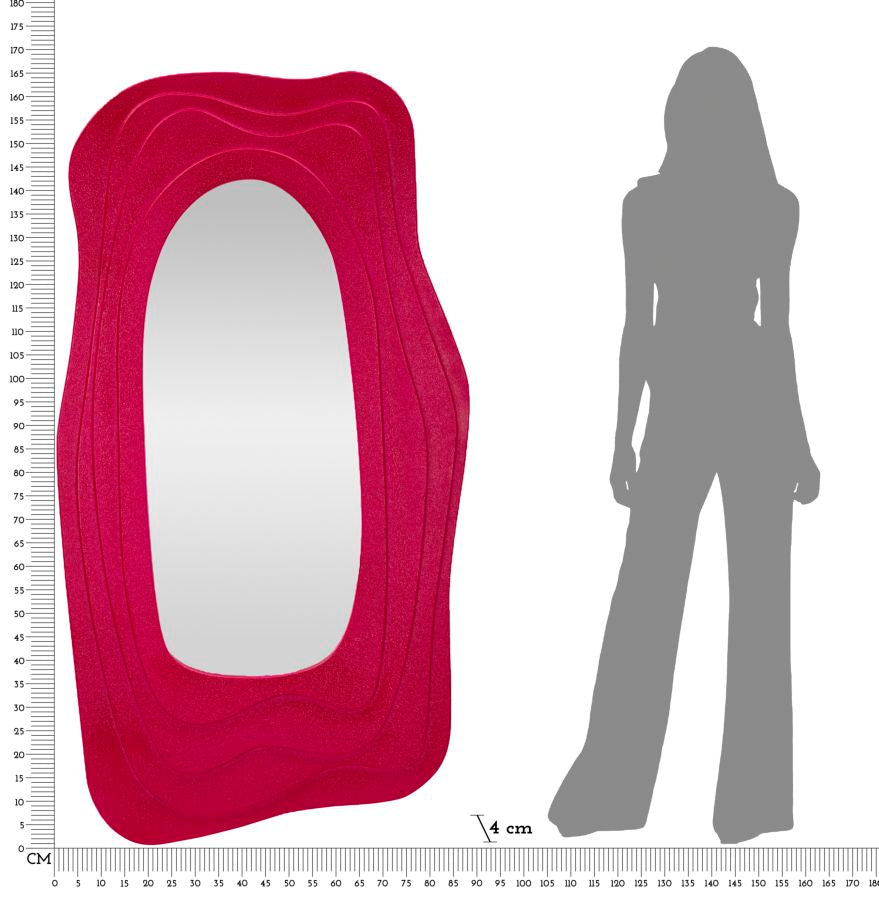 SPECCHIO DA MURO DAFNE FUXIA - FERRETTI