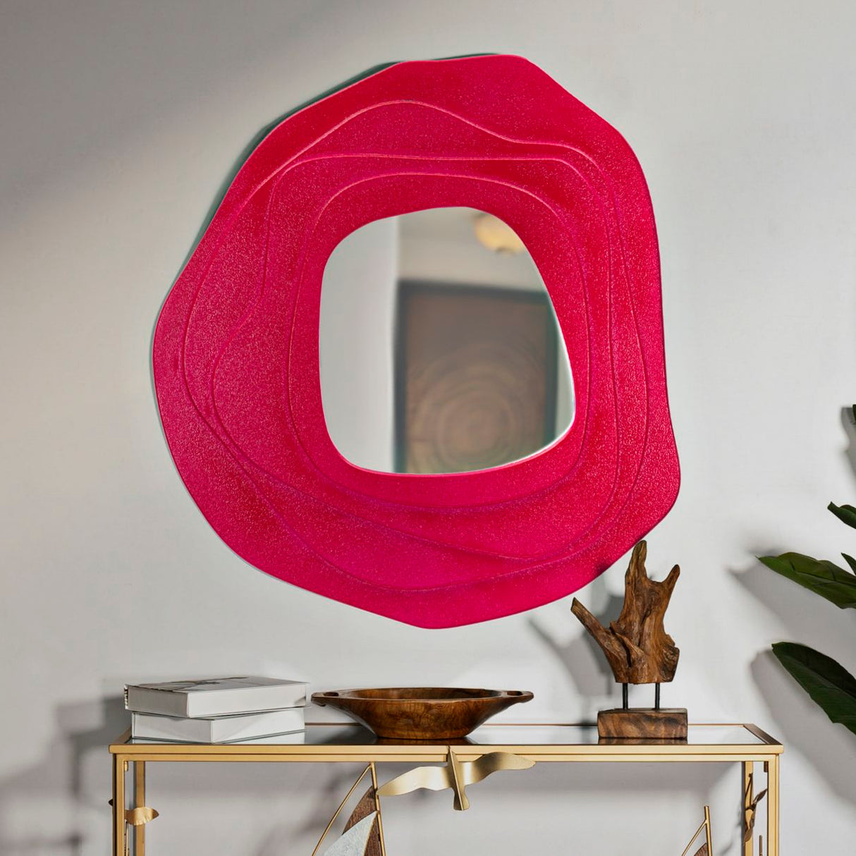 SPECCHIO DA MURO DALIA FUXIA - FERRETTI
