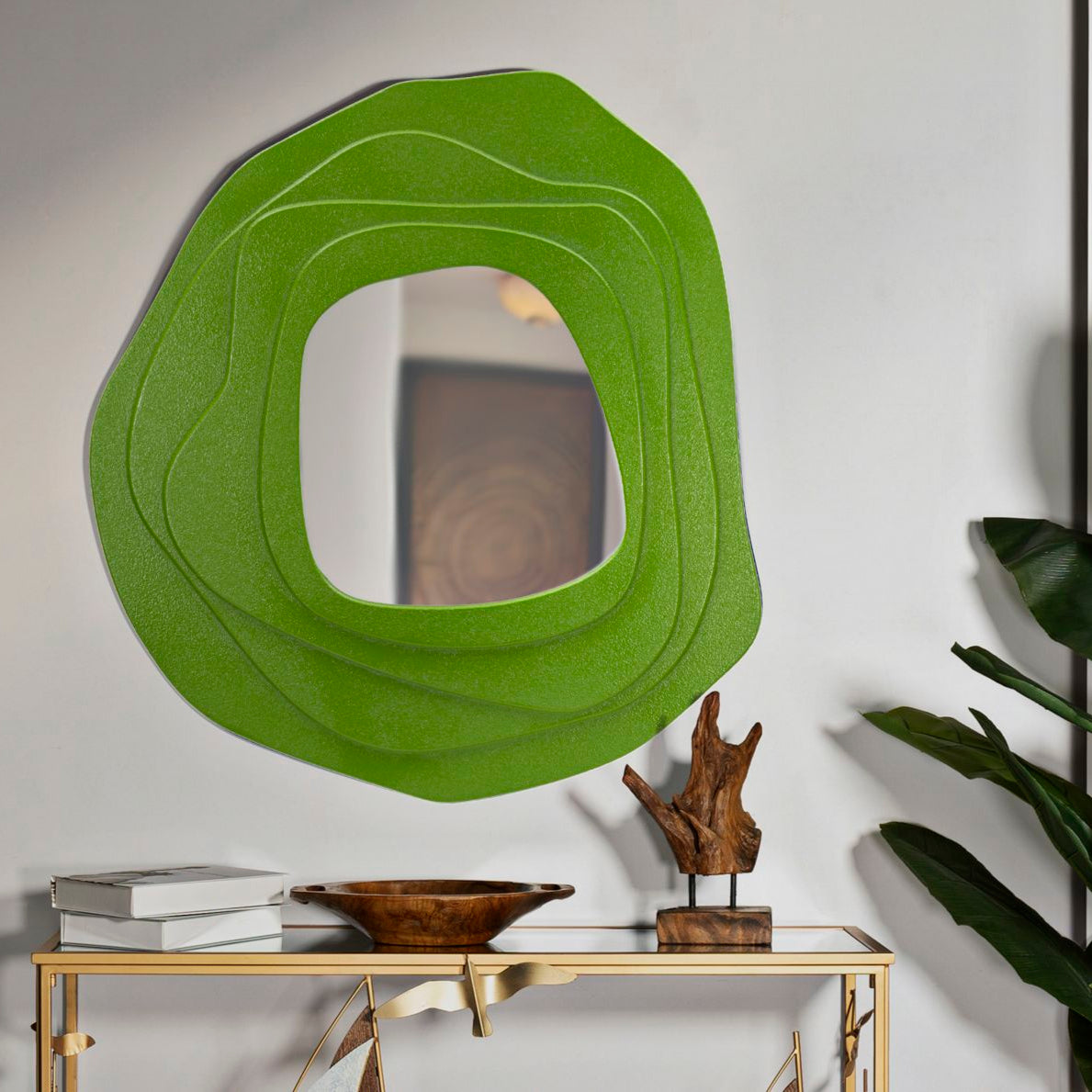SPECCHIO DA MURO DALIA VERDE - FERRETTI