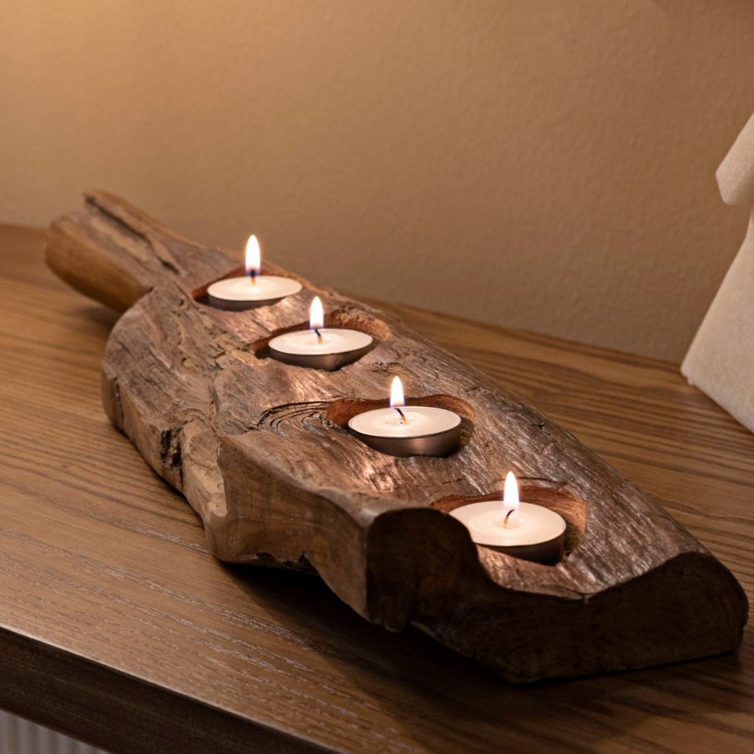 P/CAND LONG IN TEAK RICICLATO (PEZZI UNICI - NON RIP. IN SERIE) - FERRETTI