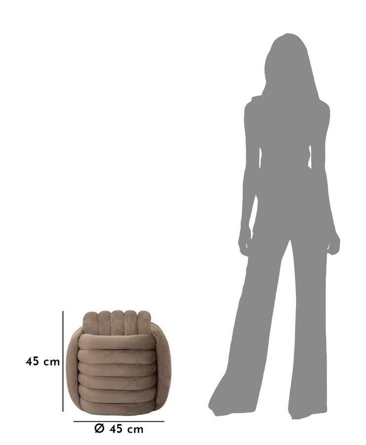 PUFF SOFTY GRIGIO - FERRETTI