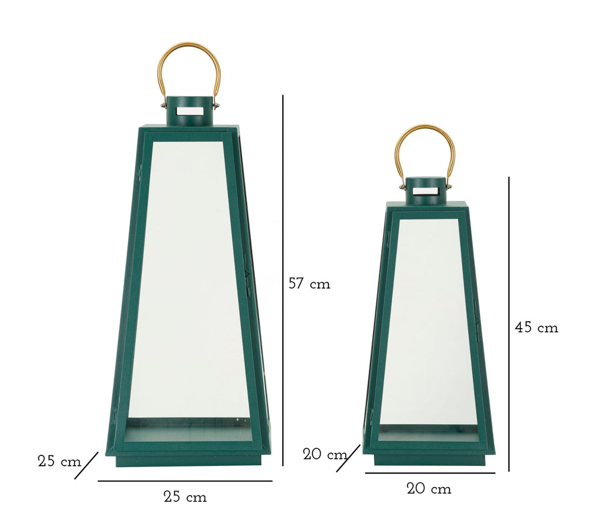 LANTERNE GRENT SET 2 PZ - FERRETTI