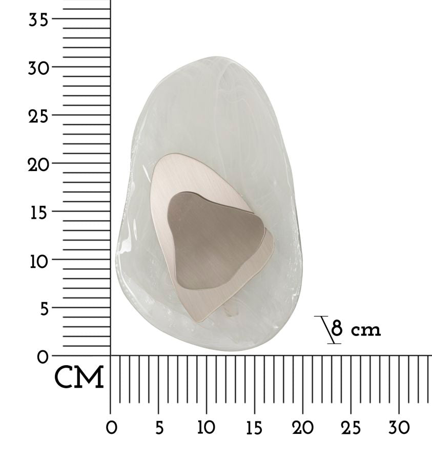 LAMPADA DA MURO OCEAN SILVER - FERRETTI