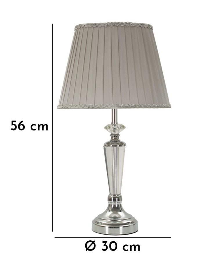 LAMPADA DA TAVOLO SILVERY - FERRETTI