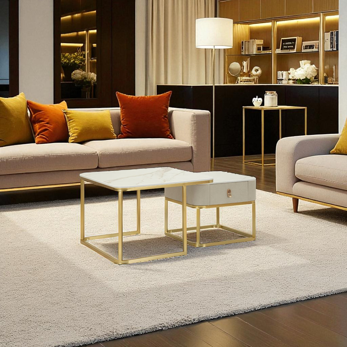 TAVOLI DA CAFFE' BEAUTY COPPIA - FERRETTI