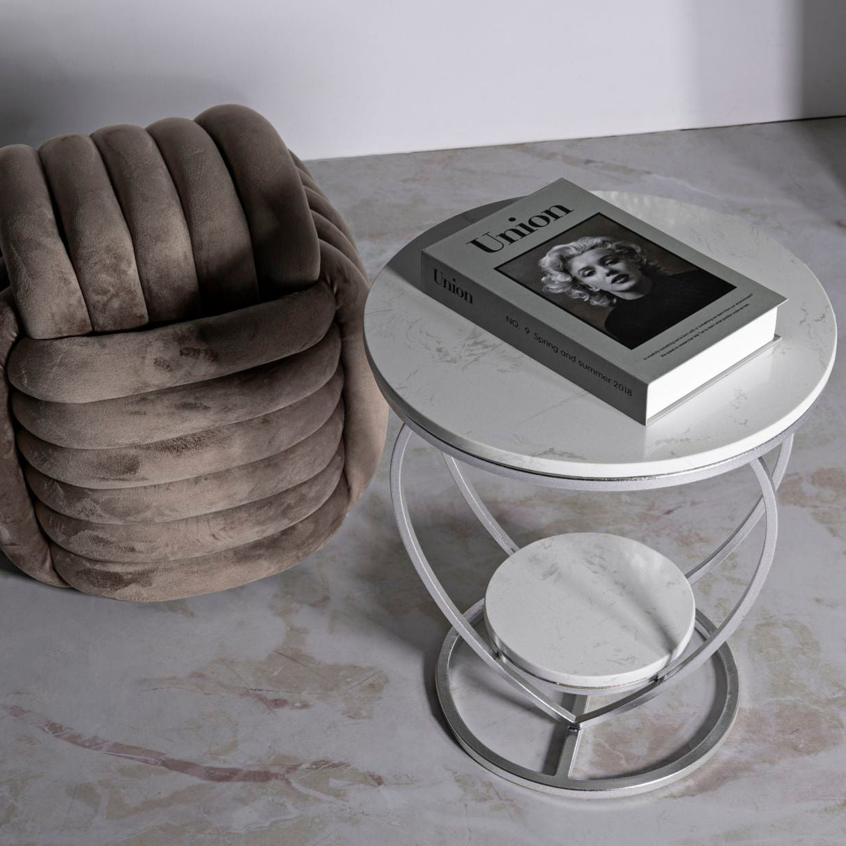 TAVOLINETTO HEART ARGENTO - FERRETTI