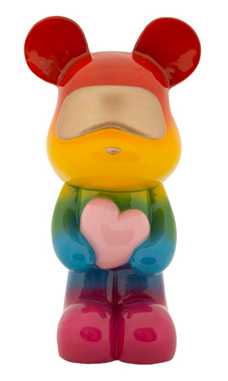 ORSETTO RAINBOW IN PIEDI CM 22