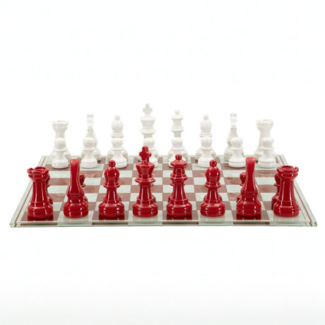SET SCACCHIERA ROSSA/BIANCA - FERRETTI