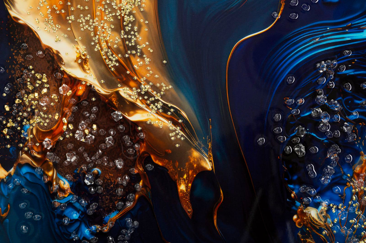 STAMPA SU TELA LACCATA C/CORNICE ANDROMEDA -A- FERRETTI