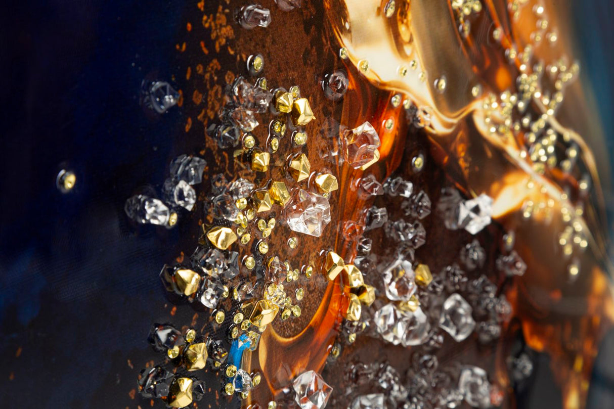 STAMPA SU TELA LACCATA C/CORNICE ANDROMEDA -A- FERRETTI