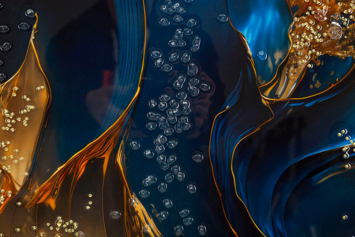 STAMPA SU TELA LACCATA C/CORNICE ANDROMEDA -B- FERRETTI