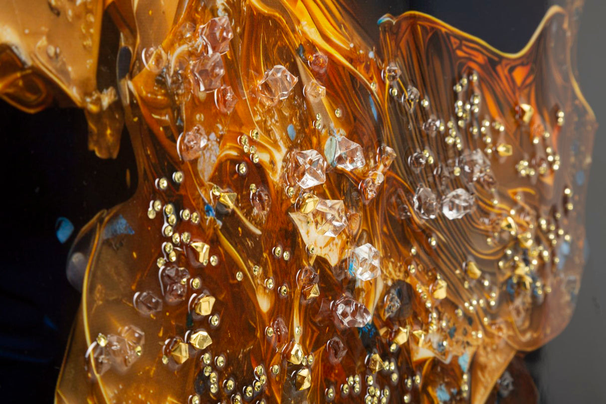 STAMPA SU TELA LACCATA C/CORNICE ANDROMEDA -B- FERRETTI