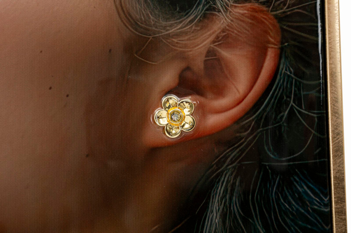 DIPINTO SU TELA LACCATO MOIRA C/CORNICE -A- FERRETTI