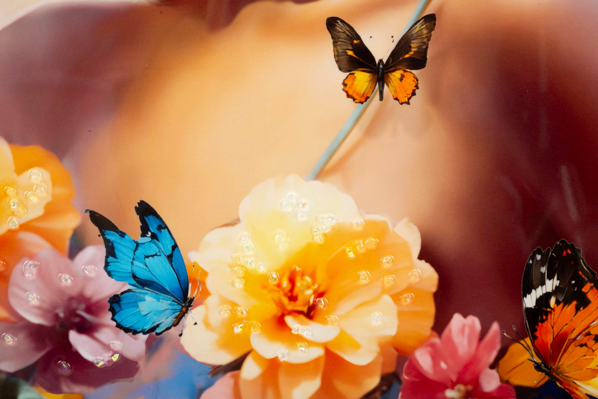 DIPINTO SU TELA LACCATO MARTY C/CORNICE -B- FERRETTI