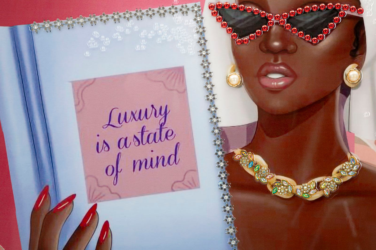 DIPINTO SU TELA LACCATO LUXURY SPA C/CORNICE -B- FERRETTI