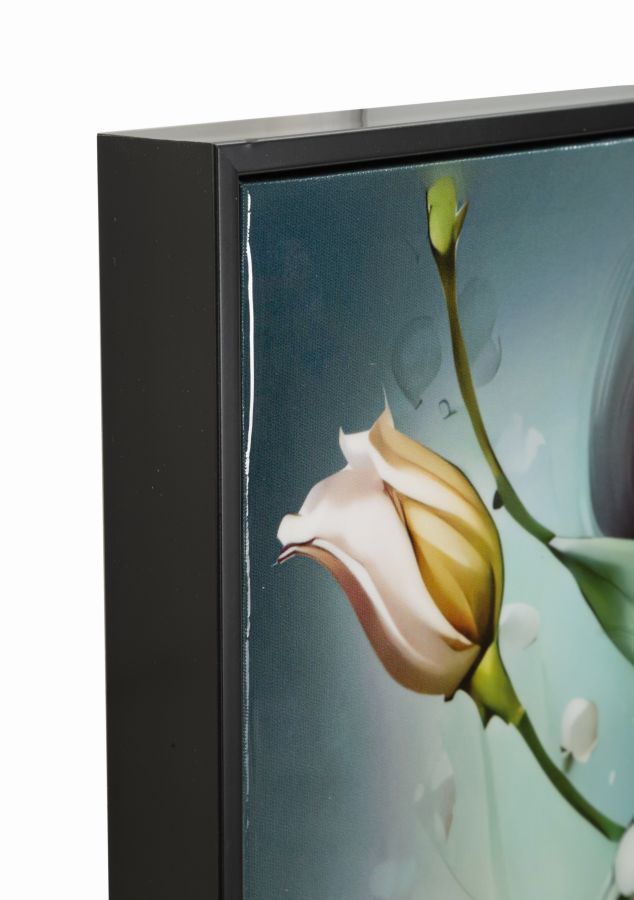 DIPINTO SU TELA LACCATO FANTASY C/CORNICE -A- FERRETTI