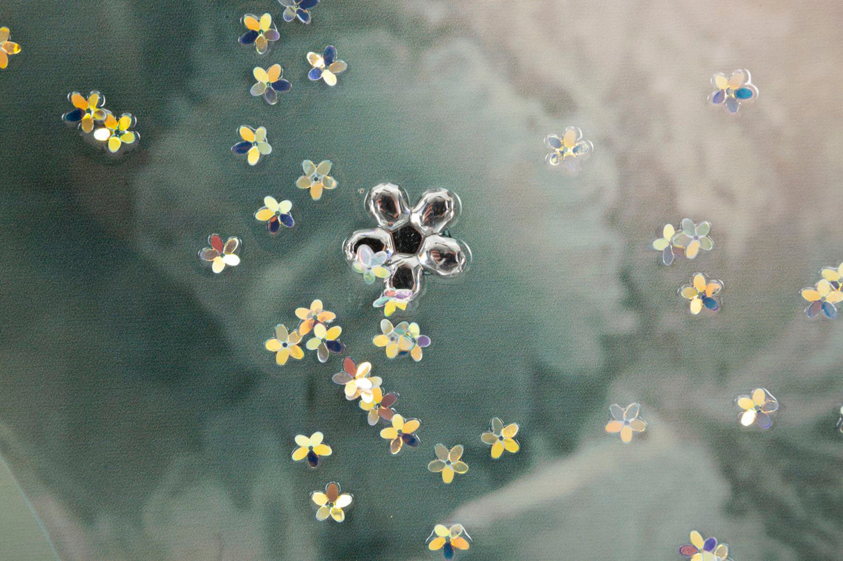 DIPINTO SU TELA LACCATO ELEGANT C/CORNICE -A- FERRETTI