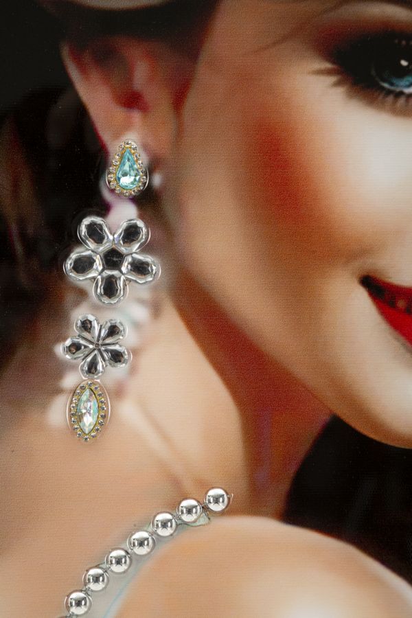 DIPINTO SU TELA LACCATO ELEGANT C/CORNICE -A- FERRETTI