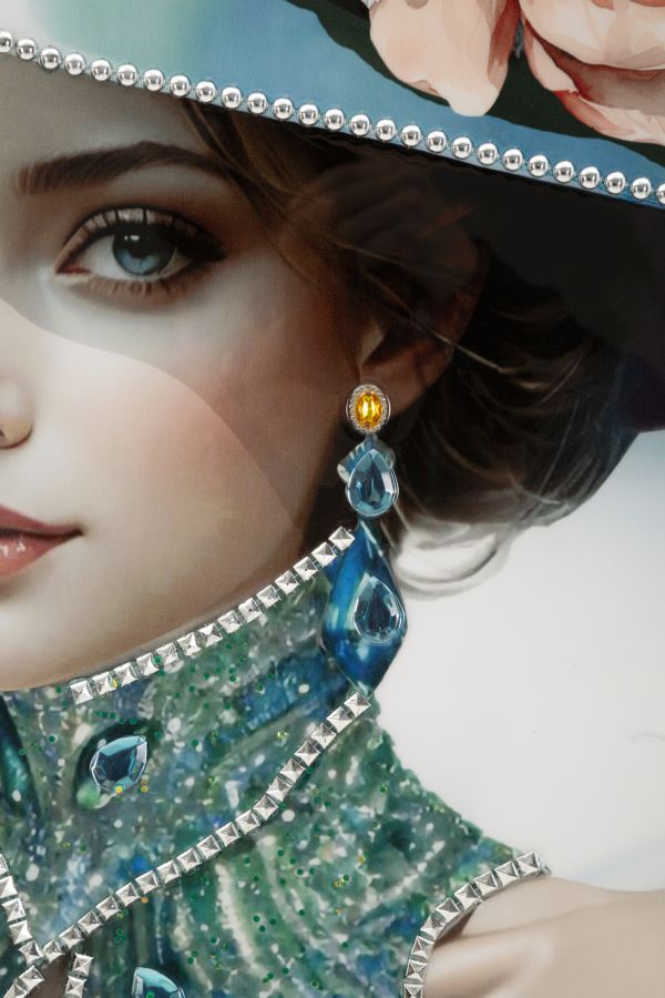 DIPINTO SU TELA LACCATO PAM C/CORNICE -B- FERRETTI