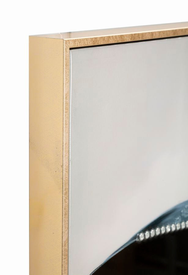 DIPINTO SU TELA LACCATO DORI C/CORNICE -A- FERRETTI