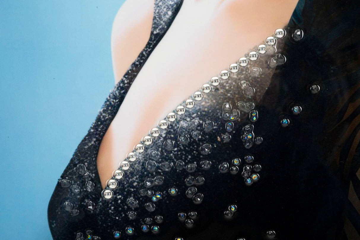 DIPINTO SU TELA LACCATO DORI C/CORNICE -B- FERRETTI