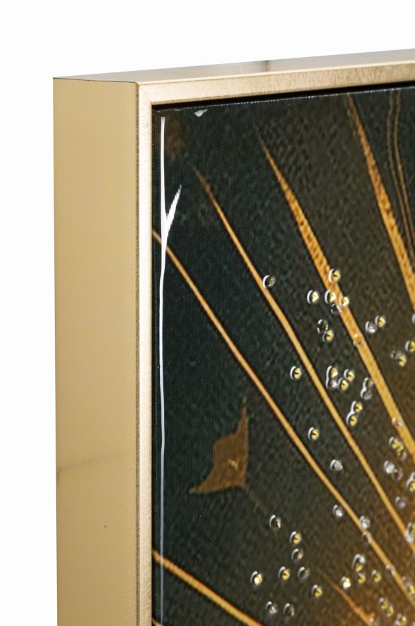 DIPINTO SU TELA LACCATO MADONNA -B- C/CORNICE - FERRETTI