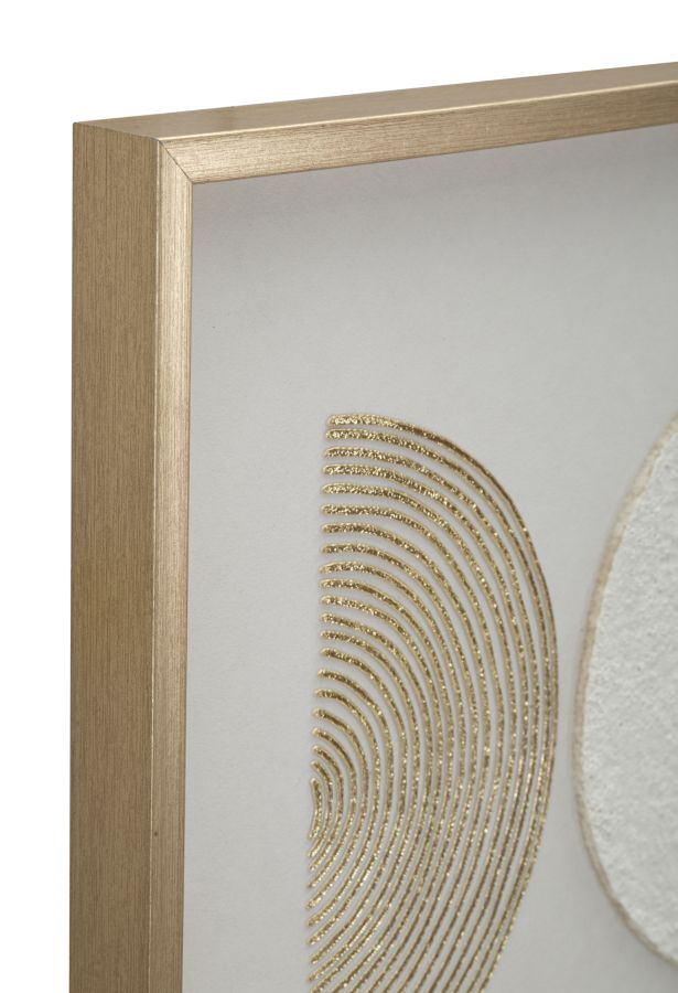 DIPINTO SU TELA ABSTRAC C/CORNICE -B- FERRETTI