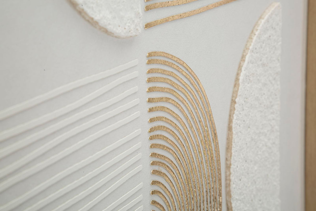 DIPINTO SU TELA ABSTRAC C/CORNICE -B- FERRETTI