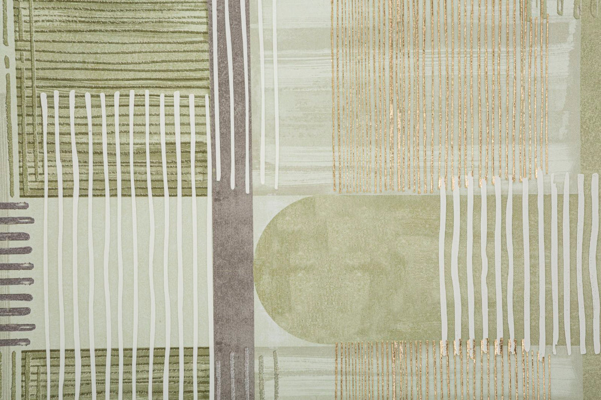 STAMPA DIPINTA SU TELA LIGNES C/CORNICE -A- FERRETTI