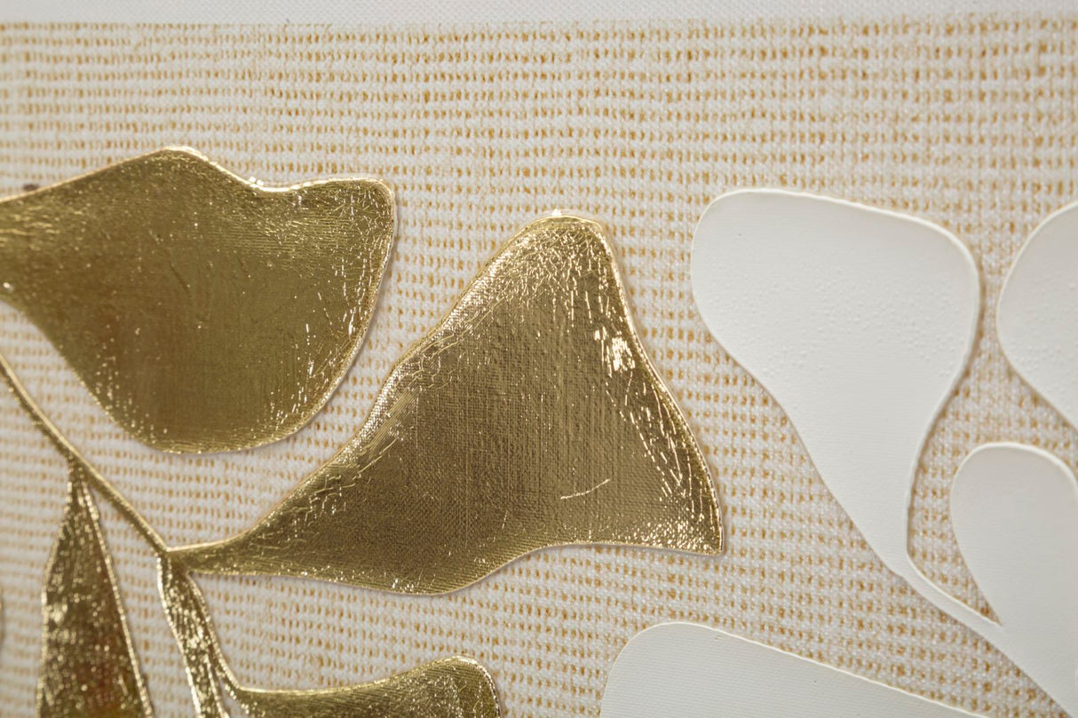 STAMPA DIPINTA SU TELA GOLDY C/CORNICE -A- FERRETTI