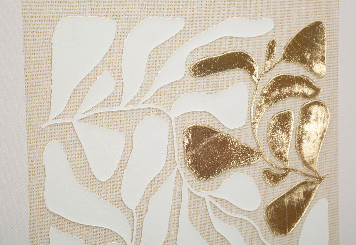 STAMPA DIPINTA SU TELA GOLDY C/CORNICE -B- FERRETTI