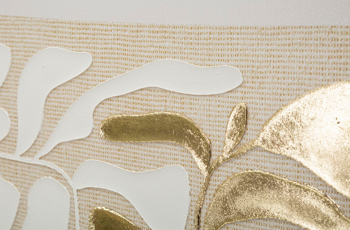 STAMPA DIPINTA SU TELA GOLDY C/CORNICE -B- FERRETTI